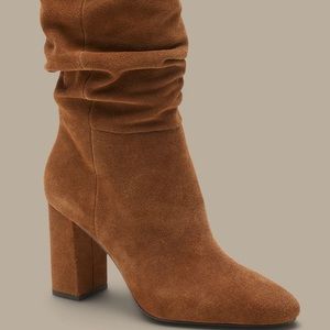 Midshaft Slouchy Suede Boot